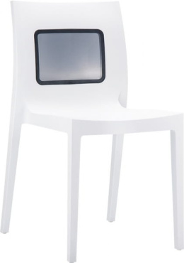 Siesta krzesło LUCCA TT białe