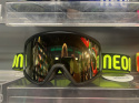 GOGLE NEON FORCE BLACK YELLOW FLUO SZYBA GOLD CAT3