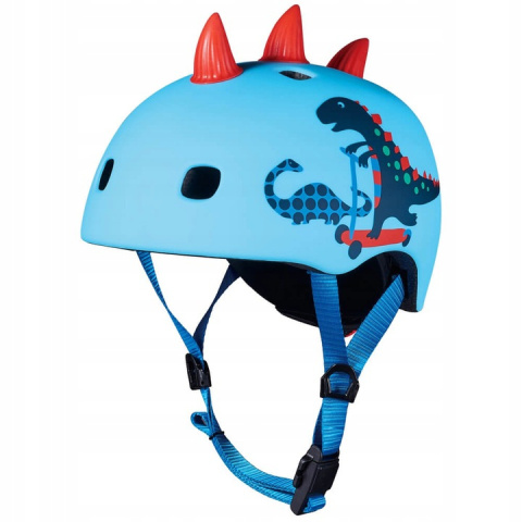 KASK DZIECIĘCY MICRO DINOZAURY 3D M(52-56CM)