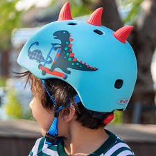 Kask dziecięcy MICRO (dinozaur, M/52-56) Kask dziecięcy MICRO (dinozaur, M/52-56)