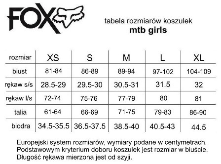 KOSZULKA ROWEROWA DAMSKA FOX RANGER 28677-298 M KOSZULKA ROWEROWA DAMSKA FOX RANGER 28677-298 M