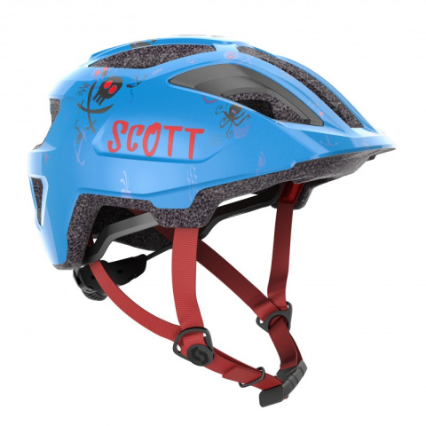 KASK ROWEROWY SCOTT DZIECIĘCY SPUNTO KID ATLANTIC BLUE