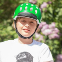 KASK ROWEROWY DZIECIĘCY WOOM KIDS 2 GREEN