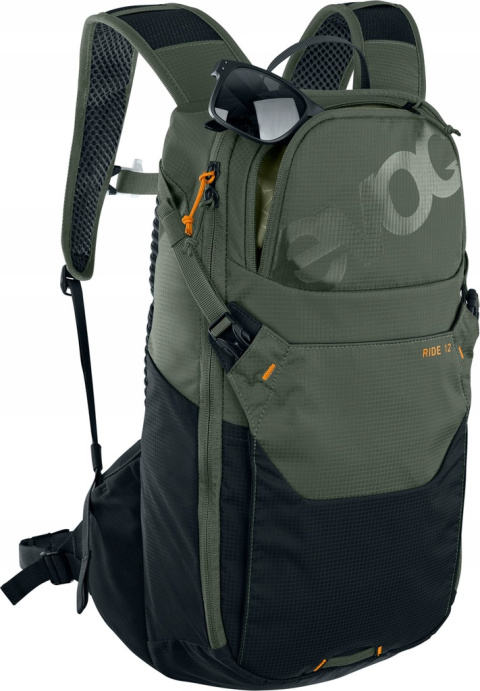 EVOC PLECAK ROWEROWY RIDE 12 L DARK OLIVE GREY EVOC PLECAK ROWEROWY RIDE 12 L DARK OLIVE GREY