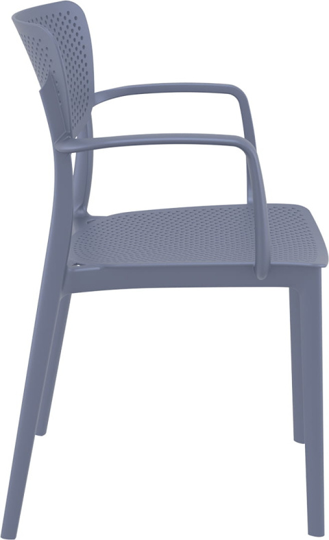 KRZESŁO SIESTA LOFT SZARE KRZESŁO SIESTA LOFT SZARE