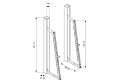 Stojak treningowy NOHRD SquatRack Oak Dąb Stojak treningowy NOHRD SquatRack Oak Dąb