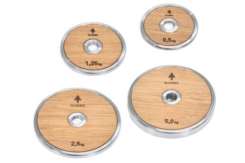 Obciążenie NOHRD WeightPlate 5kg Club Jesion Obciążenie NOHRD WeightPlate 5kg Club Jesion