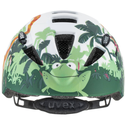 KASK DZIECIĘCY ROWEROWY UVEX KID 2 CC JUNGLE 46-52 KASK DZIECIĘCY ROWEROWY UVEX KID 2 CC JUNGLE 46-52