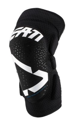 LEATT 3DF 5.0 JUNIOR KNEE GUARD WHITE/BLACK /