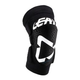 LEATT 3DF 5.0 KNEE GUARD WHITE/BLACK S/M