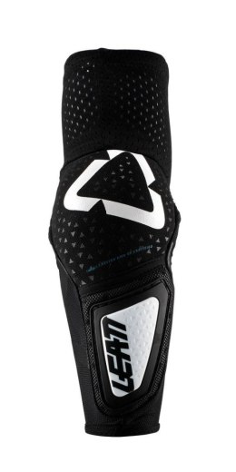 LEATT 3DF HYBRID ELBOW GUARD WHITE/BLACK L/XL