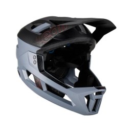 LEATT KASK ROWEROWY MTB ENDURO 3.0 (WYPINANA SZCZĘKA/KASK 3W1) V23 TITANIUM KOLOR SZARY/CZARNY ROZMIAR S (51-55 cm)