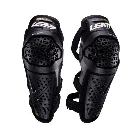 LEATT DUAL AXIS PRO KNEE AND SHIN GUARD BLACK XXL