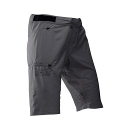 LEATT NOWOŚĆ SPODENKI ROWEROWE MTB ENDURO 1.0 SHORTS GRANITY KOLOR SZARY ROZMIAR M