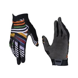 LEATT RĘKAWICE ROWEROWE (DAMSKIE) MTB 1.0 GRIPR CZARNY/MULTICOLOR ROZMIAR L