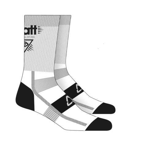 LEATT NOWOŚĆ SKARPETKI ROWEROWE MTB SOCKS WHITE KOLOR BIAŁE ROZMIAR L/XL (43-48)