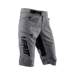 LEATT NOWOŚĆ SPODENKI ROWEROWE MTB GRAVITY 4.0 SHORTS GRANITE KOLOR SZARY ROZMIAR M