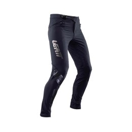 LEATT NOWOŚĆ SPODNIE ROWEROWE (DAMSKIE) MTB GRAVITY 4.0 WOMEN PANT STEALTH KOLOR CZARNY/ZŁOTY ROZMIAR M