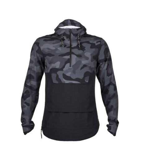 KURTKA PRZECIWDESZCZOWA FOX RANGER WIND PULLOVER BLACK CAMO M