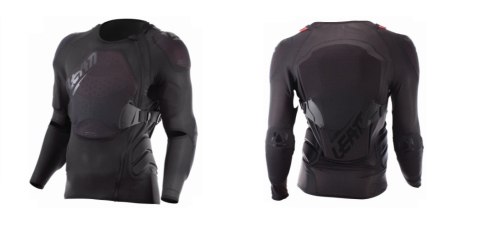 LEATT OCHRANIACZ CIAŁA BODY PROTECTOR 3DF AIRFIT LITE BLACK KOLOR CZARNY ROZMIAR L/XL