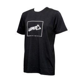 LEATT KOSZULKA T-SHIRT BLACK (LIMITOWANY)/WHITE KOLOR CZARNY/BIAŁY ROZMIAR M (LIMITOWANY)