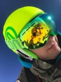 KASK NA NARTY I DESKĘ NEON SUMMIT YELLOW FLUO BLACK 2024