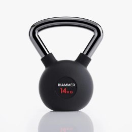 Kettlebell gumowany HAMMER PREMIUM 14 kg