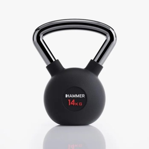 Kettlebell gumowany HAMMER PREMIUM 16 kg