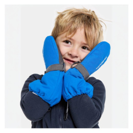 DIDRIKSONS RĘKAWICE DZIECIĘCE BIGGLES MITTEN 7 CLASSIC BLUE