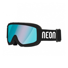 Gogle narciarskie NEON FUNNY I Black, Szyba: Blue