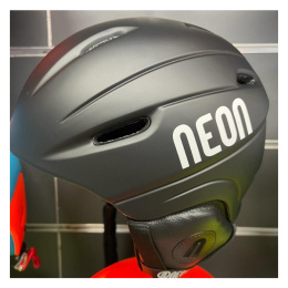 KASK NA NARTY I DESKĘ NEON KID BLACK/WHITE M 56-58