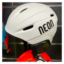 KASK NA NARTY I DESKĘ NEON KID WHITE/BLACK M 56-58