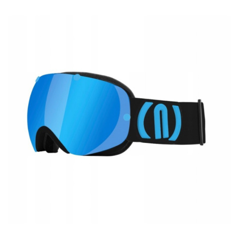 Gogle narciarskie NEON Break I Black Cyan, Szyba: BLUE Gogle narciarskie NEON Break I Black Cyan, Szyba: BLUE