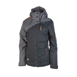 KURTKA ZIMOWA DAMSKA REHALL WILLOW-R SNOWJACKET SOLID GREY MELANGE 50353