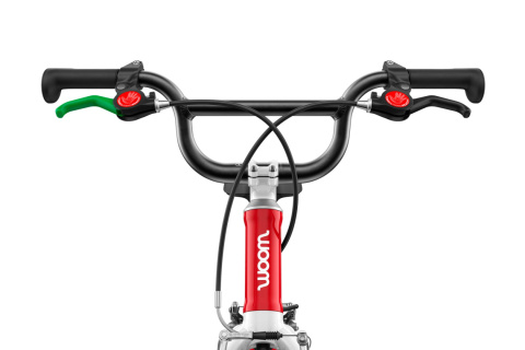 Lekki rower dziecięcy WOOM GO 3 Automagic czerwony (red), rozmiar 16" Lekki rower dziecięcy WOOM GO 3 Automagic czerwony (red), rozmiar 16"