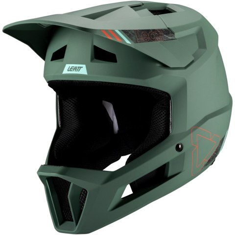 Kask rowerowy (full face) LEATT Helmet MTB Gravity 1.0 V25 (turkusowy, M) Kask rowerowy (full face) LEATT Helmet MTB Gravity 1.0 V25 (turkusowy, M)