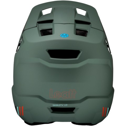 Kask rowerowy (full face) LEATT Helmet MTB Gravity 1.0 V25 (turkusowy, M) Kask rowerowy (full face) LEATT Helmet MTB Gravity 1.0 V25 (turkusowy, M)