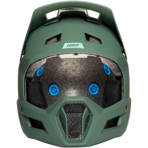 Kask rowerowy (full face) LEATT Helmet MTB Gravity 1.0 V25 (turkusowy, M) Kask rowerowy (full face) LEATT Helmet MTB Gravity 1.0 V25 (turkusowy, M)