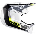 Kask rowerowy (full face) LEATT Helmet MTB Gravity 2.0 V24 (biało-czarny, XL)