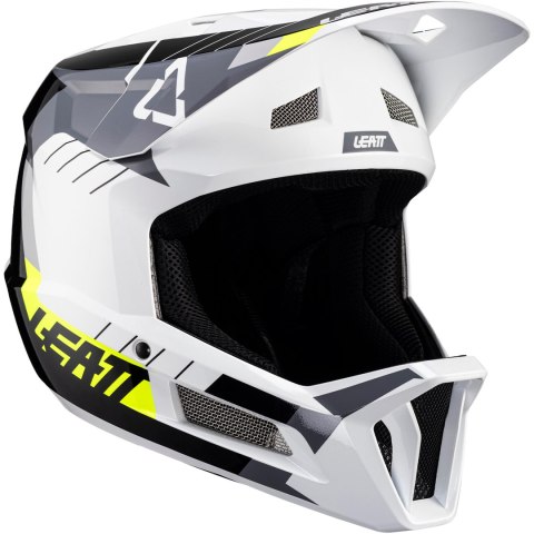 Kask rowerowy (full face) LEATT Helmet MTB Gravity 2.0 V24 (biało-czarny, L)