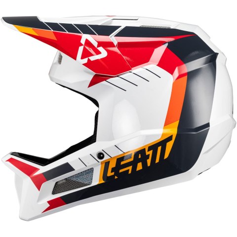 Kask rowerowy LEATT MTB Gravity 2.0 V24 Helmet (biało-czerwony, L/59-60) Kask rowerowy LEATT MTB Gravity 2.0 V24 Helmet (biało-czerwony, L/59-60)