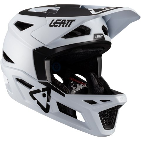 Kask rowerowy (full face) LEATT Helmet MTB Gravity 4.0 V24 (biały, XL) Kask rowerowy (full face) LEATT Helmet MTB Gravity 4.0 V24 (biały, XL)
