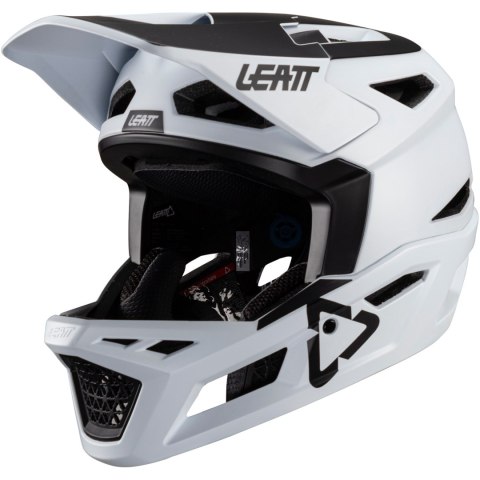 Kask rowerowy (full face) LEATT Helmet MTB Gravity 4.0 V24 (biały, XL) Kask rowerowy (full face) LEATT Helmet MTB Gravity 4.0 V24 (biały, XL)