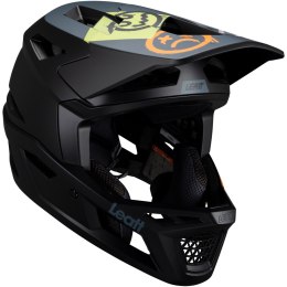 Kask rowerowy (full face) LEATT Helmet MTB Gravity 4.0 V25 (czarny, M)