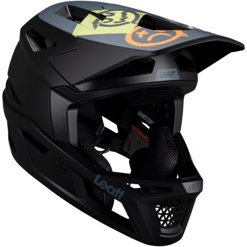 Kask rowerowy (full face) LEATT Helmet MTB Gravity 4.0 V25 (czarny, S) Kask rowerowy (full face) LEATT Helmet MTB Gravity 4.0 V25 (czarny, S)
