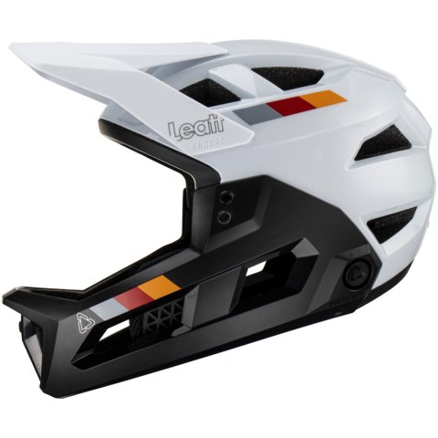 Kask rowerowy (z wypinaną szczęką) LEATT Helmet MTB Enduro 2.0 V23 (biały, L) Kask rowerowy (z wypinaną szczęką) LEATT Helmet MTB Enduro 2.0 V23 (biały, L)