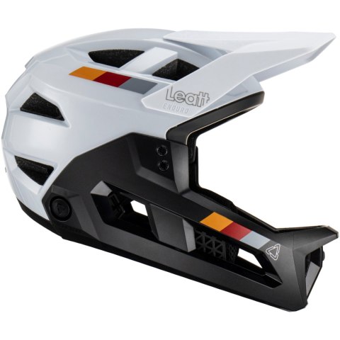 Kask rowerowy (z wypinaną szczęką) LEATT Helmet MTB Enduro 2.0 V23 (biały, L) Kask rowerowy (z wypinaną szczęką) LEATT Helmet MTB Enduro 2.0 V23 (biały, L)