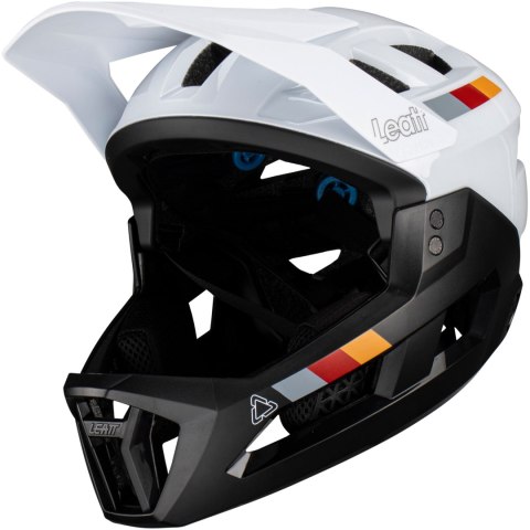 Kask rowerowy (z wypinaną szczęką) LEATT Helmet MTB Enduro 2.0 V23 (biały, L) Kask rowerowy (z wypinaną szczęką) LEATT Helmet MTB Enduro 2.0 V23 (biały, L)