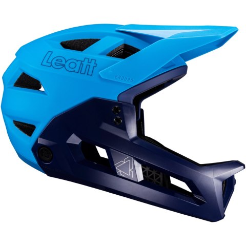 Kask rowerowy (z wypinaną szczęką) LEATT Helmet MTB Enduro 2.0 V24 (niebieski, L) Kask rowerowy (z wypinaną szczęką) LEATT Helmet MTB Enduro 2.0 V24 (niebieski, L)