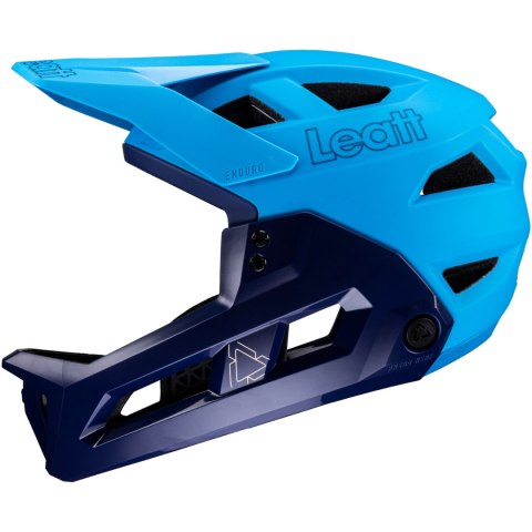Kask rowerowy (z wypinaną szczęką) LEATT Helmet MTB Enduro 2.0 V24 (niebieski, M) Kask rowerowy (z wypinaną szczęką) LEATT Helmet MTB Enduro 2.0 V24 (niebieski, M)
